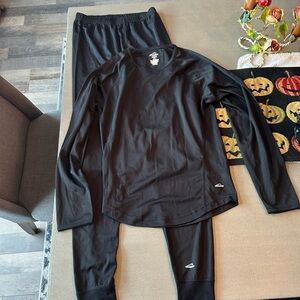 Polar edge Classic Black Jogger Set, size S, GUC